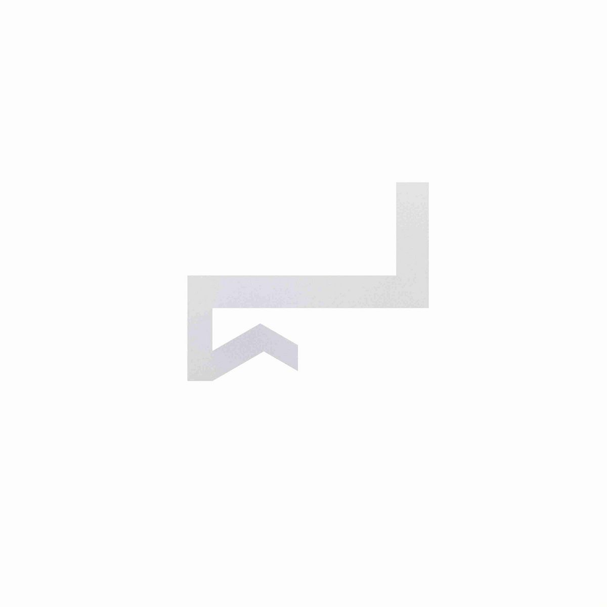 System Plast J-Leg: 0.91"W X 0.79"H X 120"L White UHMW-PE - VG-JEL-078-125-10