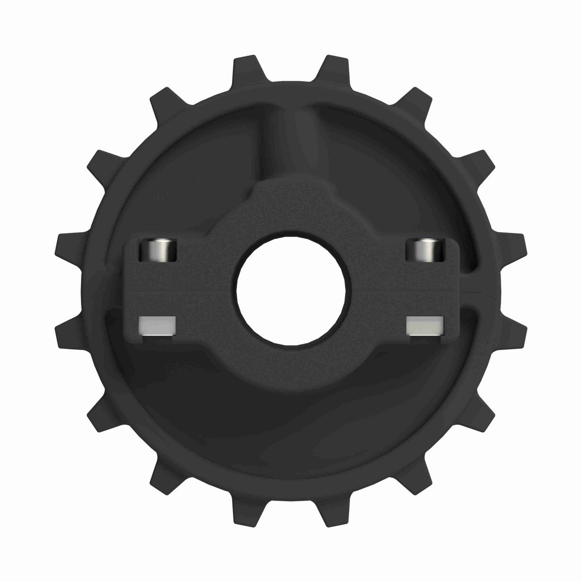Rexnord 7700 Series Split Molded Nylon Sprocket with 16 Teeth and 1-1/4in Round Idler Bore - 614-62-12
