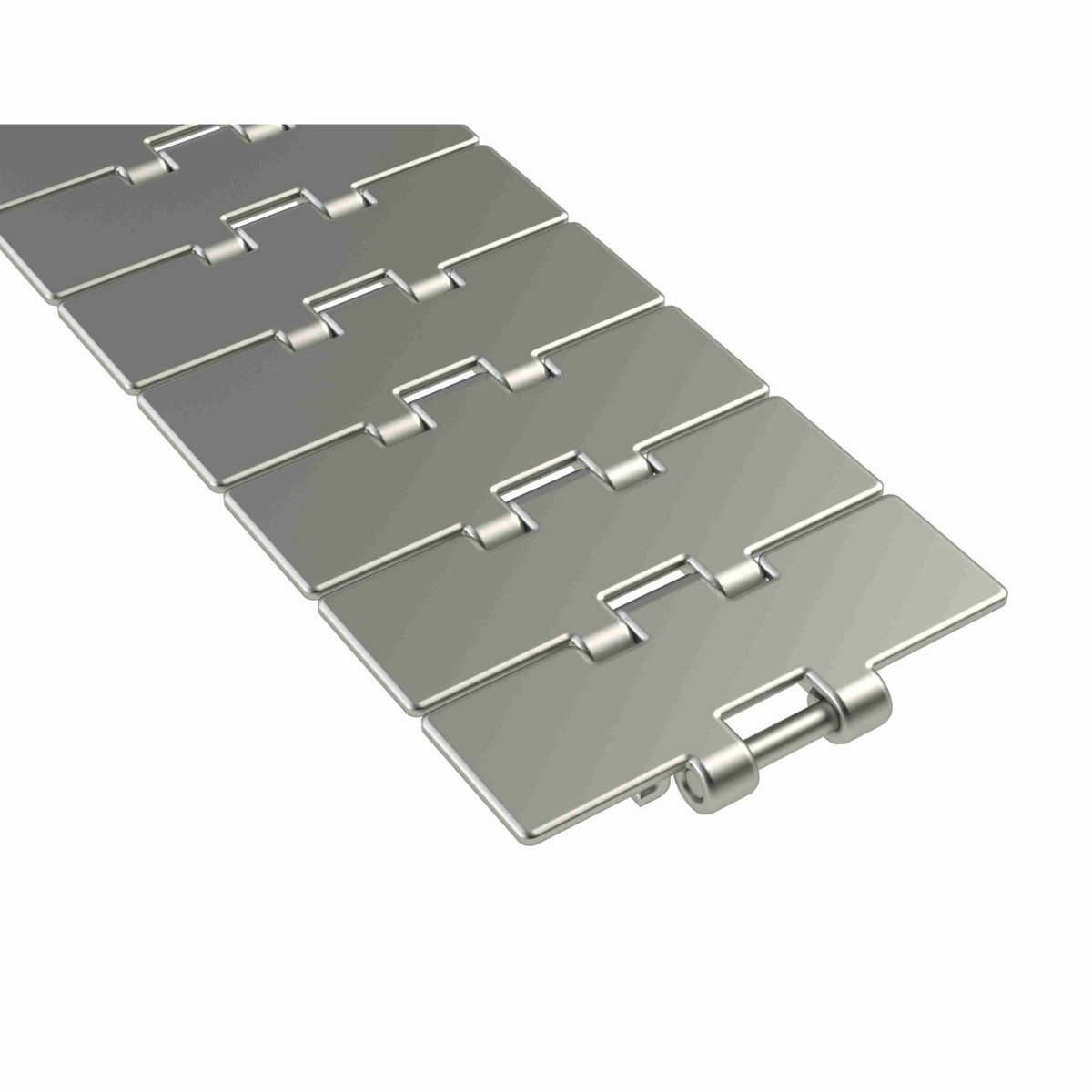 Rexnord 815TAB Straight Running Solid Top, Material: Stainless Steel, Width: 3.25in, Pitch: 1.5in - 763.33.31