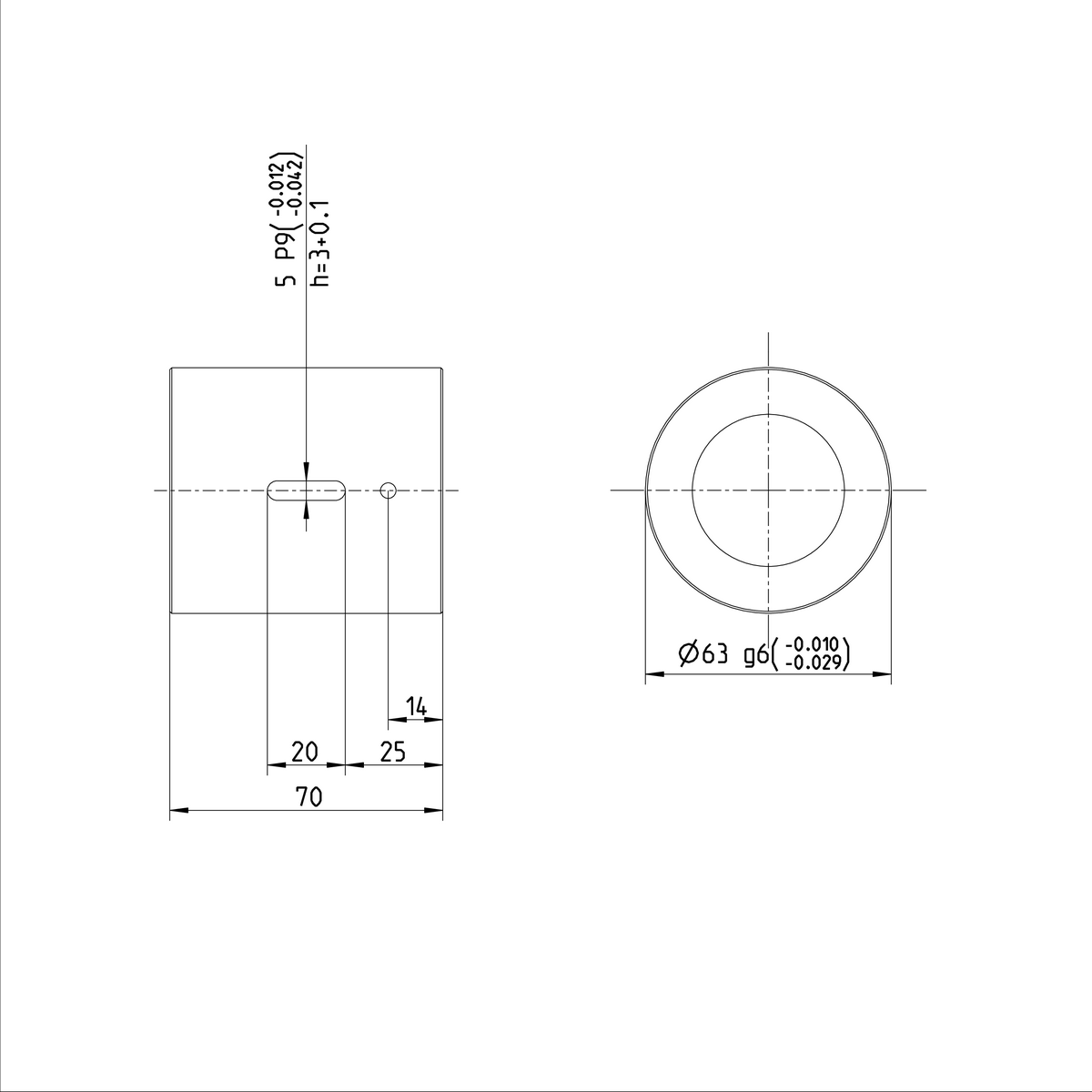 Одинарная цилиндрическая гайка Bosch Rexroth ZEM-E-K 40X5RX3,5-5 [R151241221]