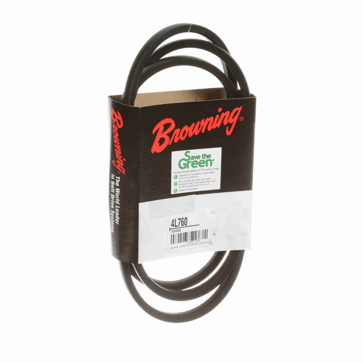 Browning Rubber FHP Belt - 4L760