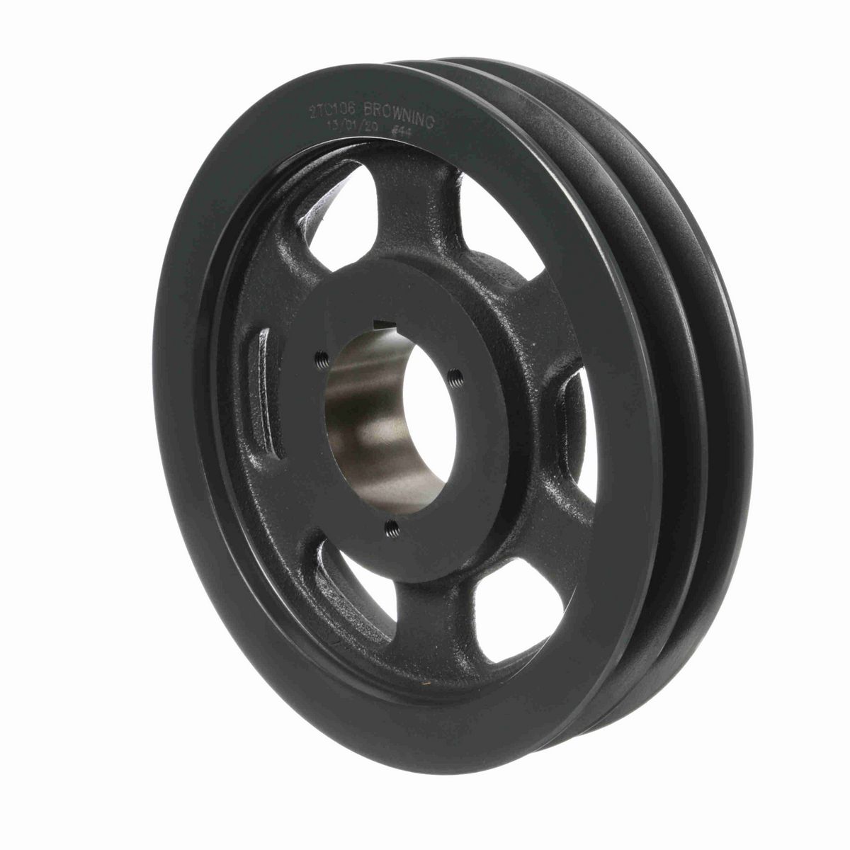 Browning 2 Groove Cast Iron Bushed Bore Multiple Sheave - 2TC106