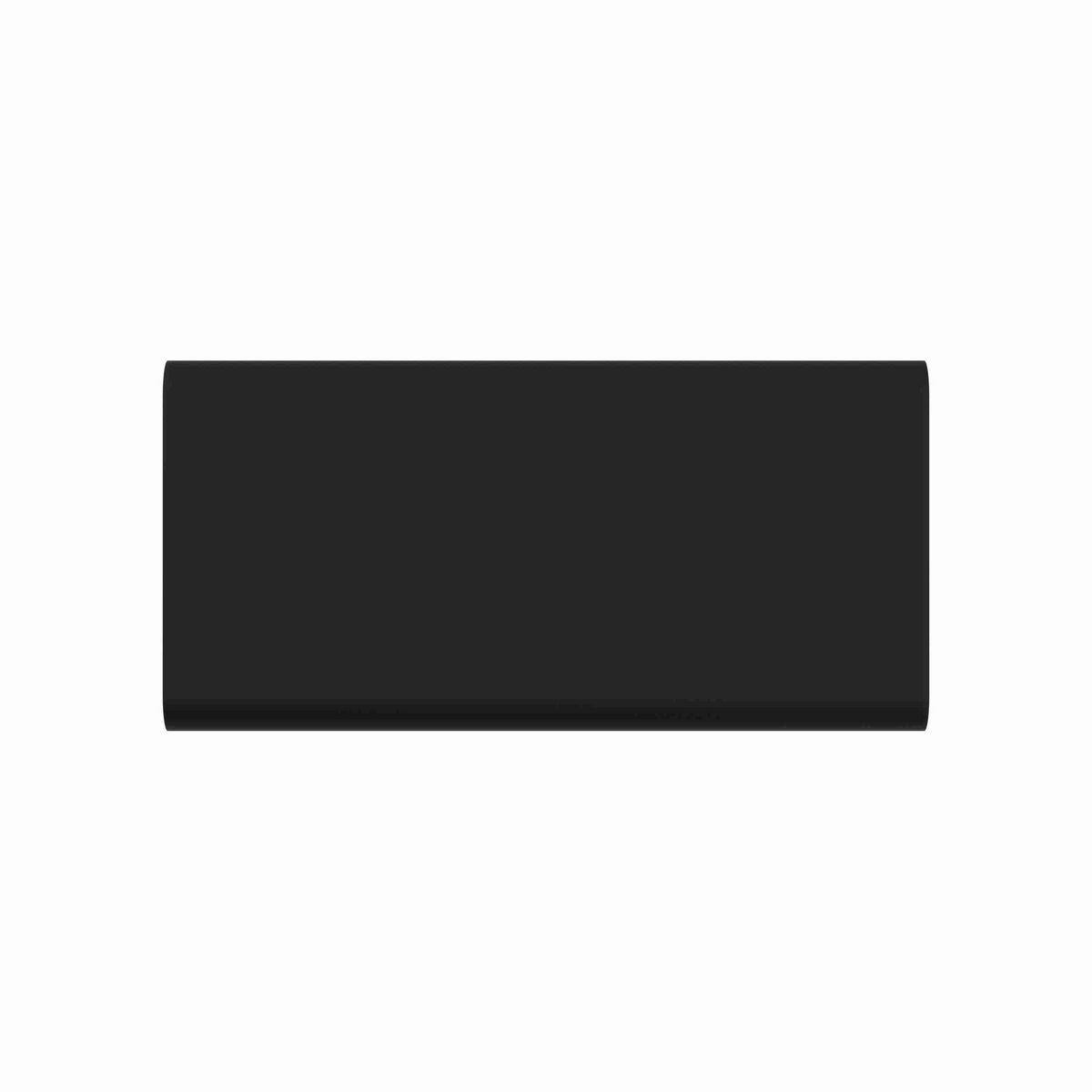 Rexnord Loose 3.35 Inch Wide Black D Shaped SideGrip™ Gripper in EPDM 50 Shore A Material - 114-582-7