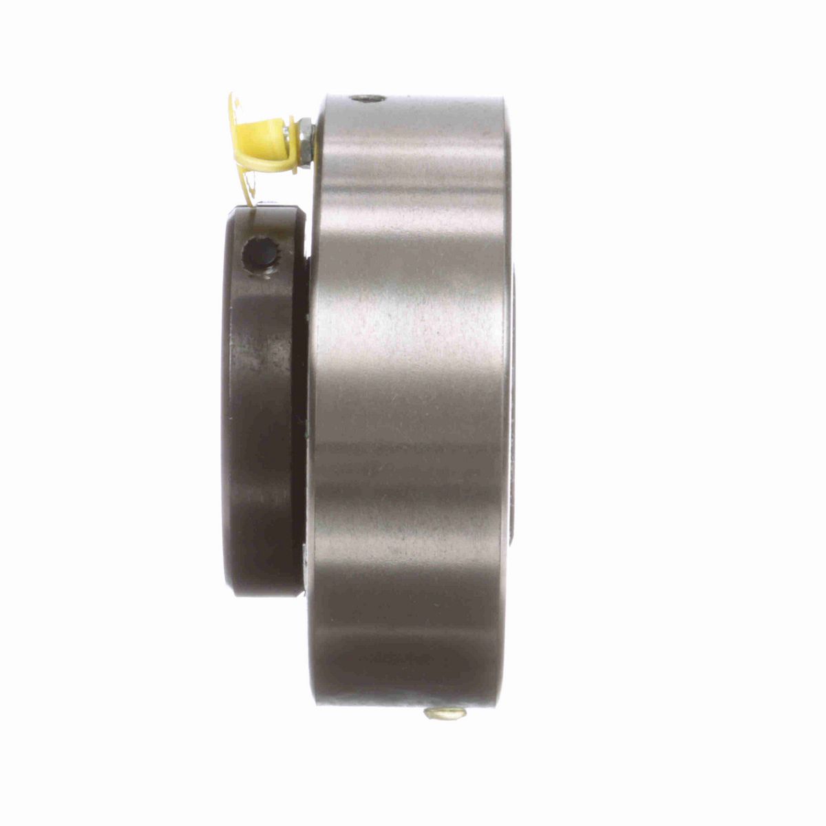 Sealmaster Mounted Cast Iron Cylindrical Cartridge Ball Bearing - 52100 Bearing Steel, Black Oxided - Concentric Lock - SC-20T