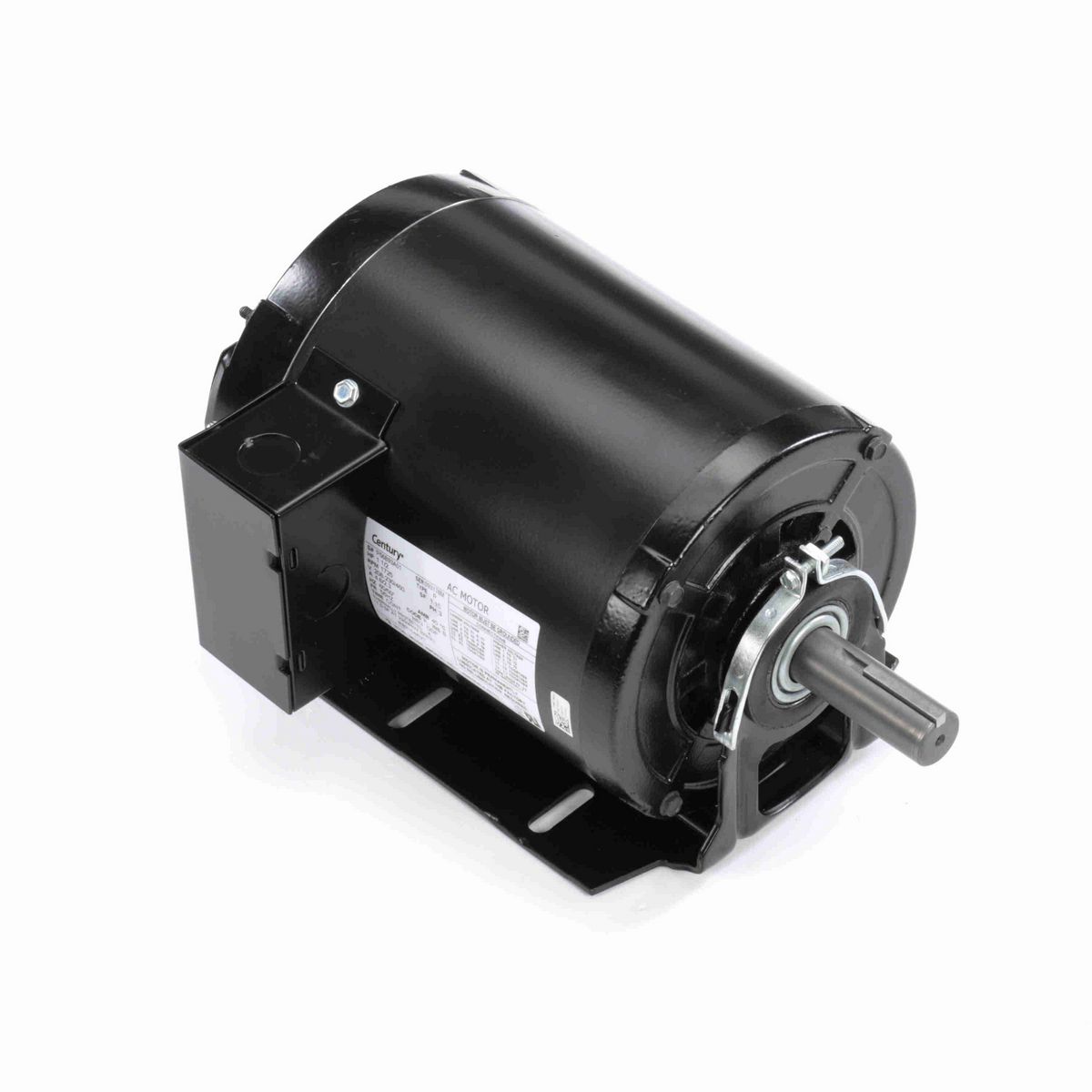 Century Fan and Blower Motor, 1 1/2 HP, 3 Ph, 60 Hz, 208-230/460 V, 1800 RPM, 56HZ Frame, ODP - RB3154AV1