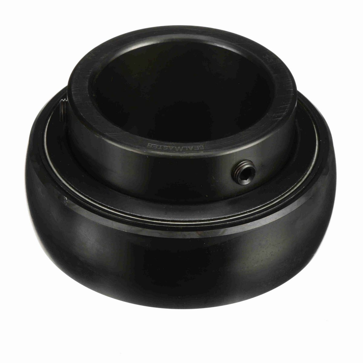Sealmaster Mounted Insert Only Ball Bearing - 52100 Bearing Steel, Black Oxided - Setscrew Lock - 3-3