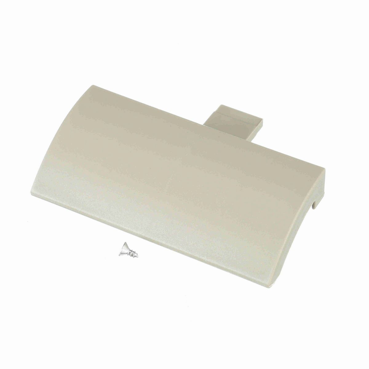 System Plast Nose/Side Plow: 0.87"W X 3.7"H X 2.83"L Gray Acetal - SHOE-94L42