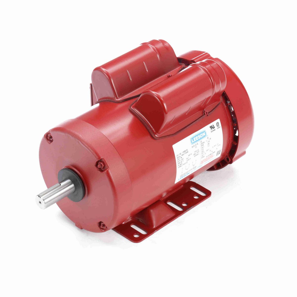 LEESON Agricultural Motor, 2 HP, 1 Ph, 60 Hz, 230 V, 1800 RPM, 56HZ Frame, TEFC - 110090.00