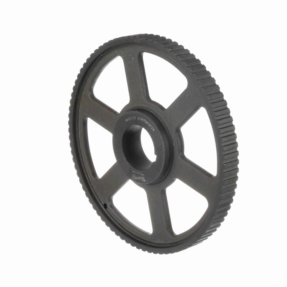 Browning Steel Bushed Bore Gearbelt Pulley - 84HQ100