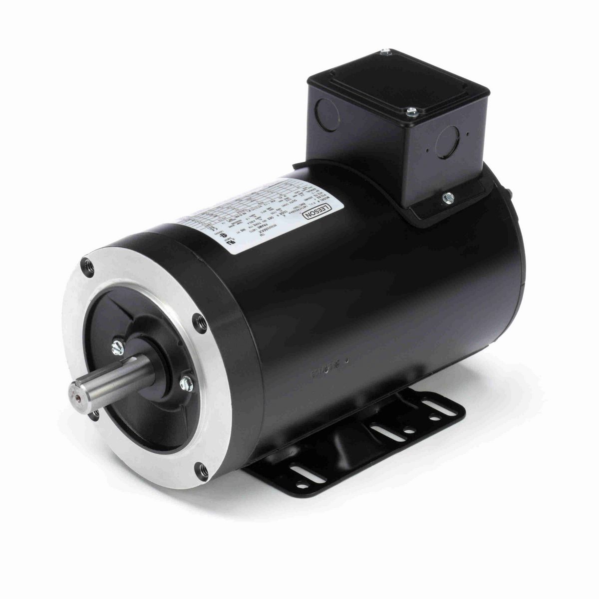 LEESON Speed Ratio Motor, 1.50 HP, 3 Ph, 60 Hz, 230/460 V, 1800 RPM, 145TC Frame, TENV - Y366