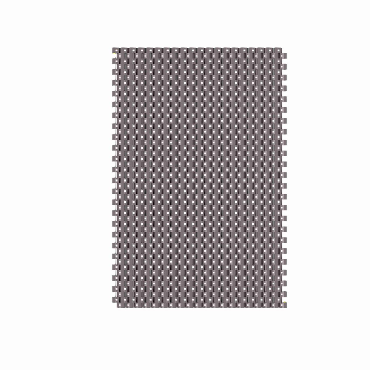 Rexnord 1506 Straight Running Flush Grid, Material: Brown High Performance, Width: 201in, Pitch: 15mm - 10402891