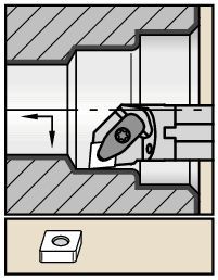 Kenloc Inserts Kennametal A-DCLN-KC -5° [2408526]