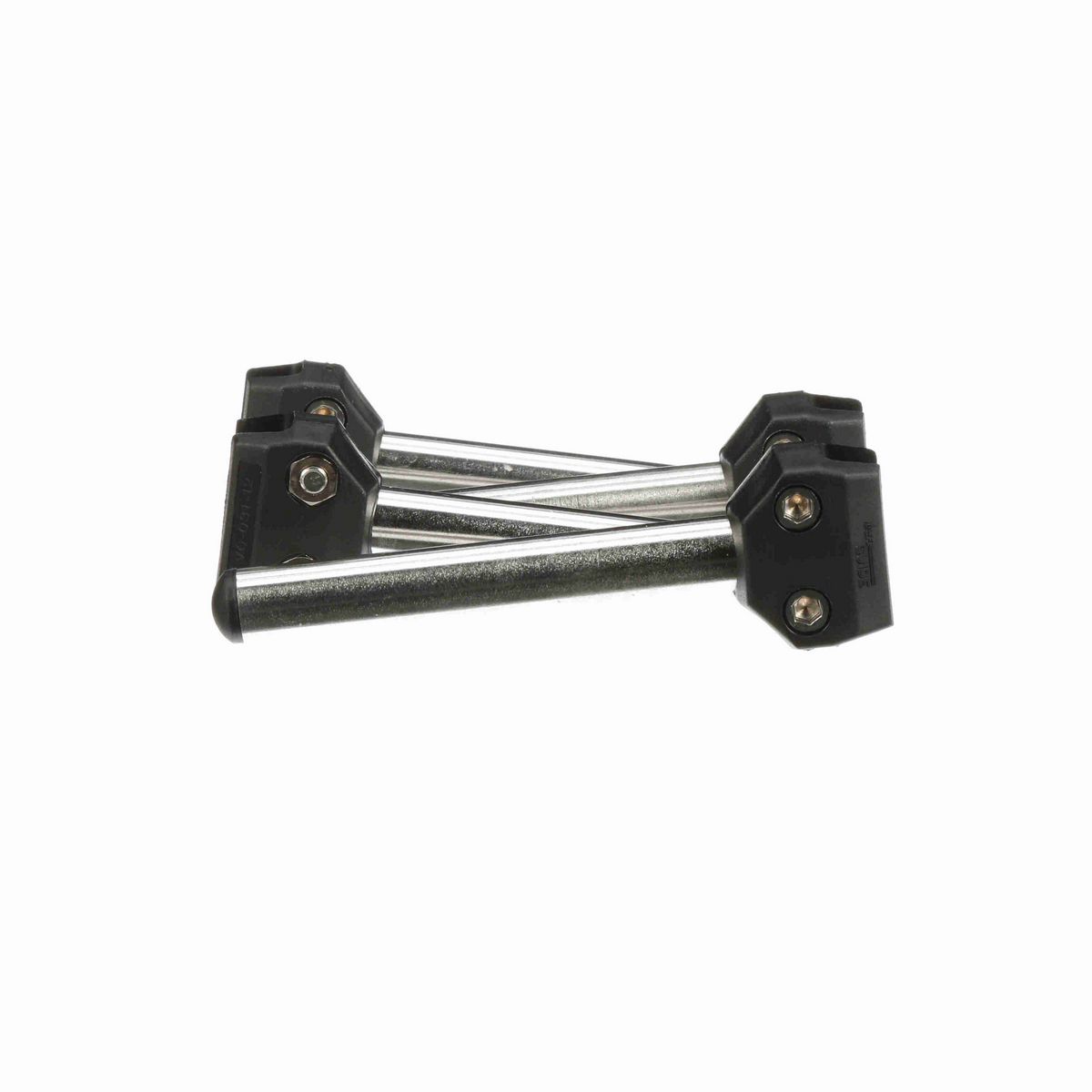 System Plast Polyamide Rail Clamp and Stainless Steel Rod- Combination- 3.5" - VG-031-12-35