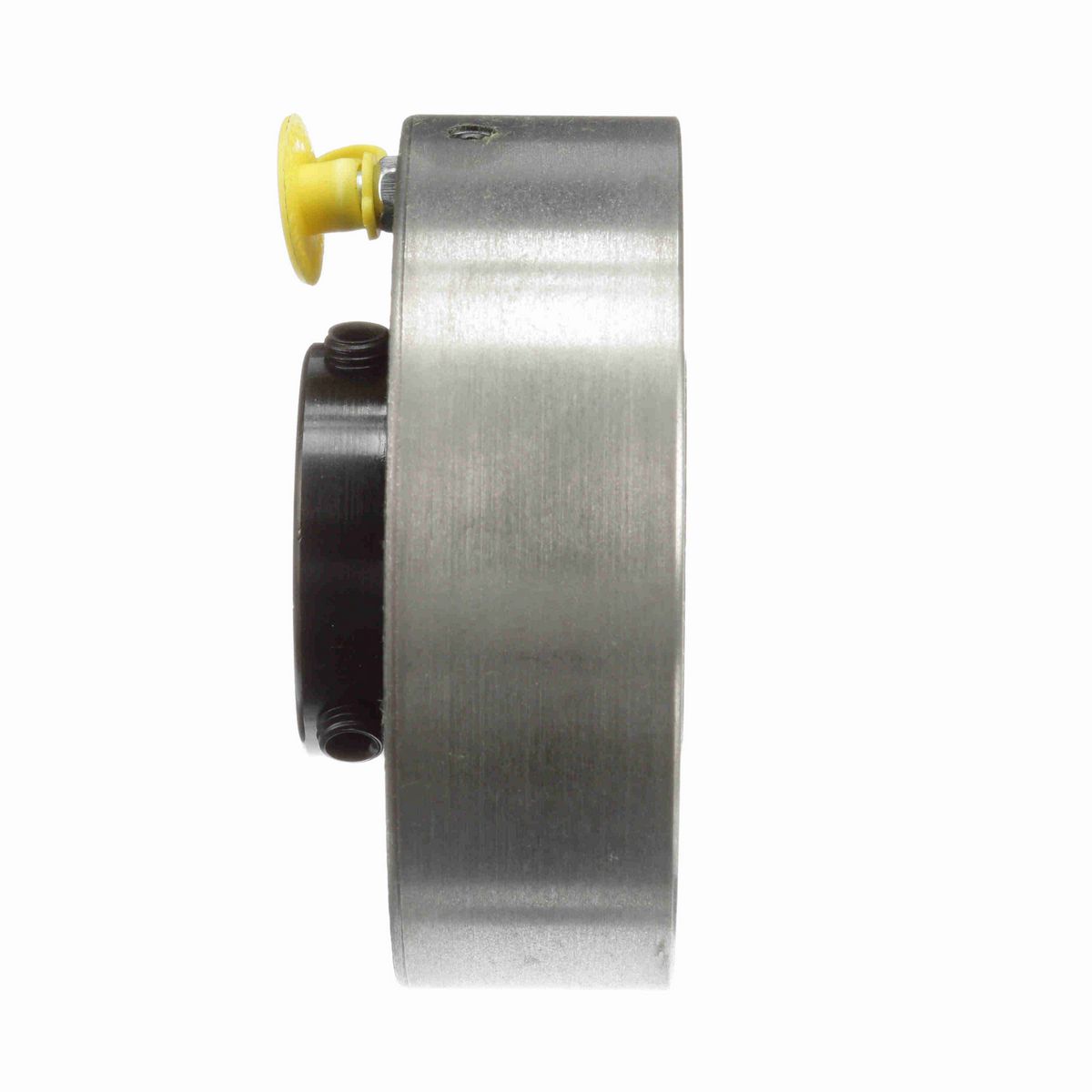 Sealmaster Mounted Cast Iron Cylindrical Cartridge Ball Bearing - 52100 Bearing Steel, Black Oxided - Setscrew Lock - SC-20