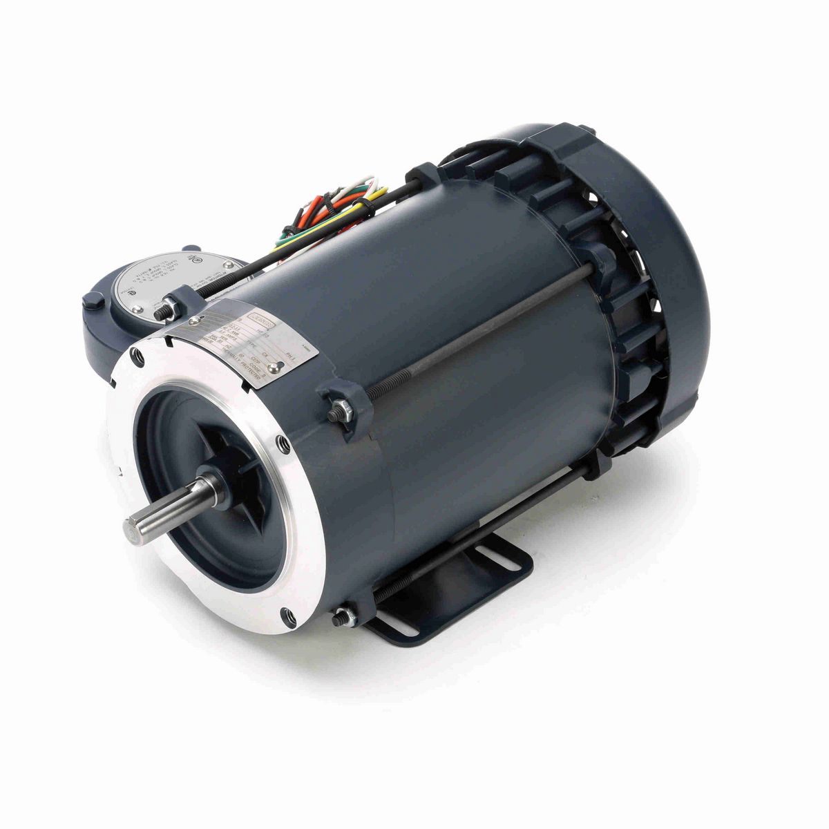 LEESON Explosion Proof Motor, 0.33 HP, 1 Ph, 60 Hz, 115/208-230 V, 3600 RPM, 56C Frame, EPFC - 116605.00