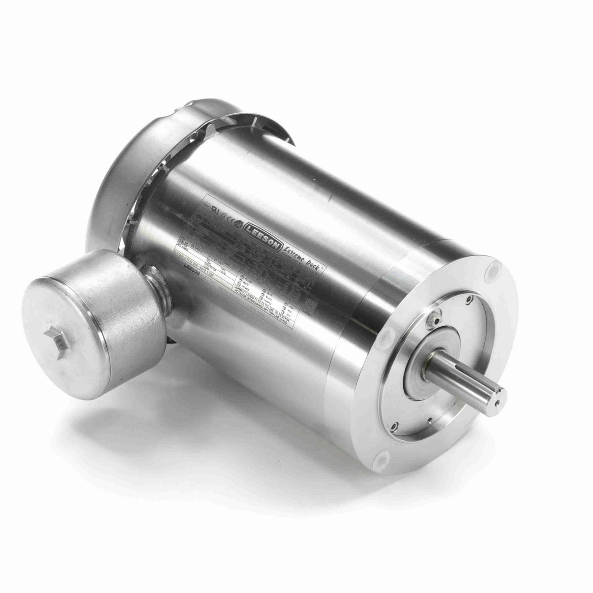 LEESON Extreme Duck® Ultra General Purpose Motor, 1.50 & 1.50 HP, 3 Ph, 60 & 50 Hz, 230/460 & 190/380 V, 1800 & 1500 RPM, 143TC Frame, TEFC - 121909.00