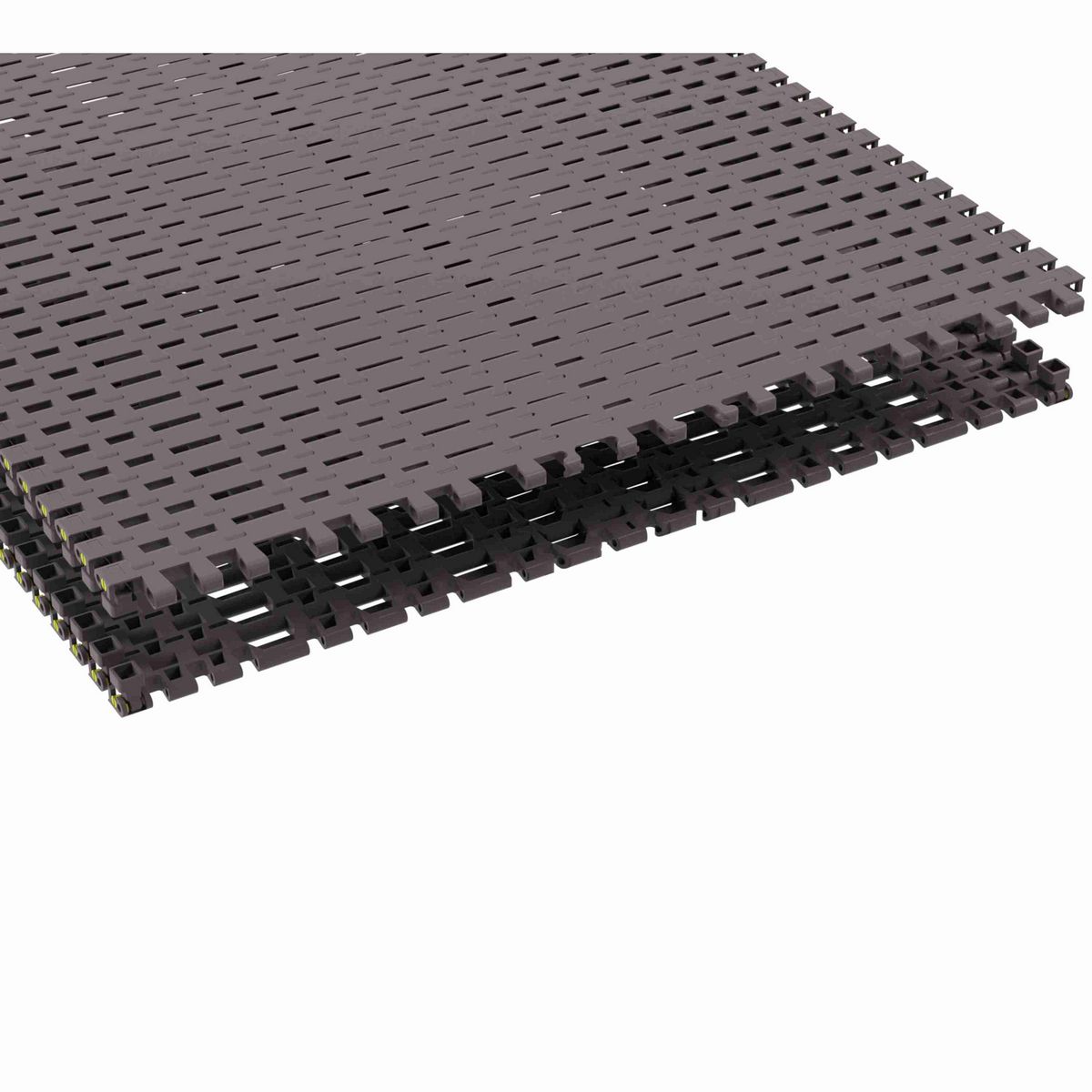 Rexnord 7956GT Side-flexing Flush Grid, Material: Brown High Performance, Width: 30in, Pitch: 1.25in - 10464499