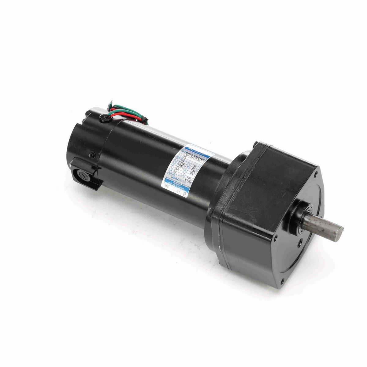 LEESON Parallel Shaft Gearmotor, 0.25 HP, 90 V, 21 RPM, 34 Frame, TENV - M1135117.00