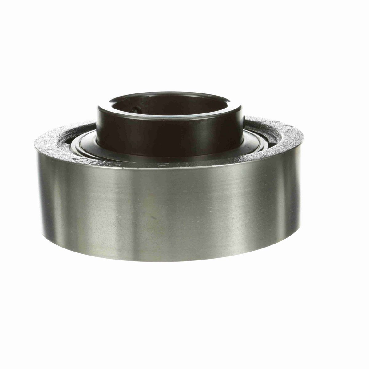 Sealmaster Mounted Cast Iron Cylindrical Cartridge Ball Bearing - 52100 Bearing Steel, Black Oxided - Setscrew Lock - MSC-64