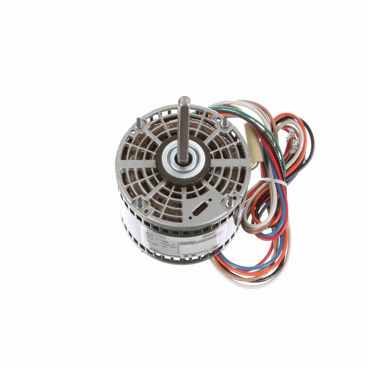 LEESON Fan and Blower Motor, 0.50 HP, 1 Ph, 60 Hz, 115 V, 1200 RPM, 48Y Frame, OPAO - X077