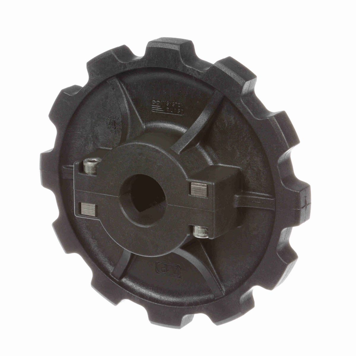 System Plast 880 Series Split Molded Sprocket with 12 Teeth and a 1in Round Idler Bore - 880-12R1-RS