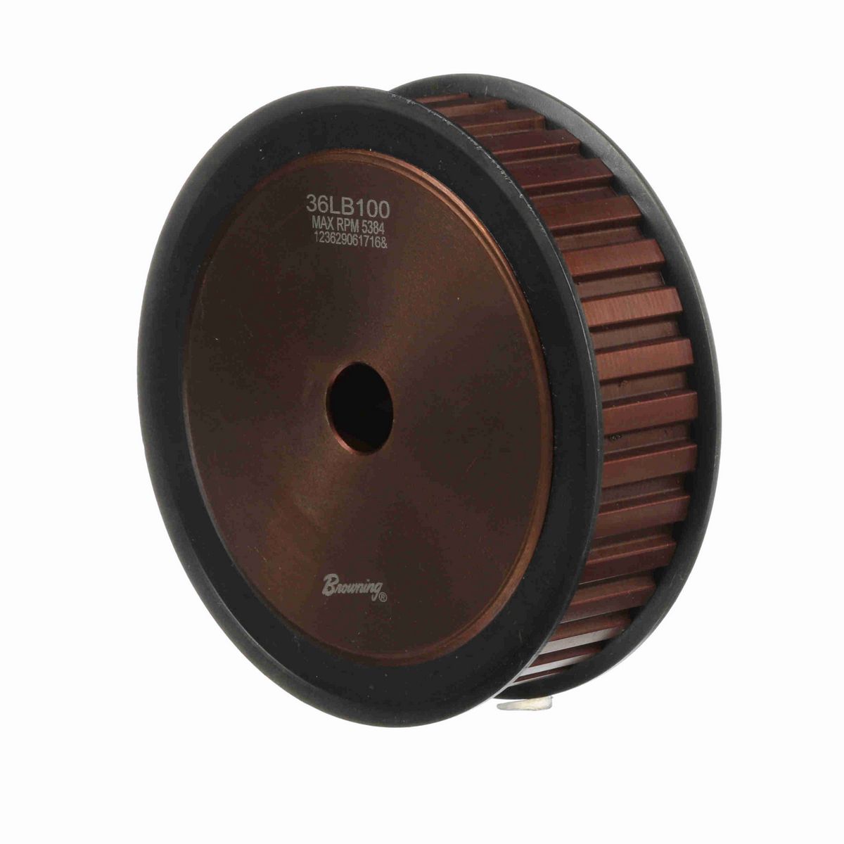 Browning Steel Rough Bore Gearbelt Pulley - 36LB100
