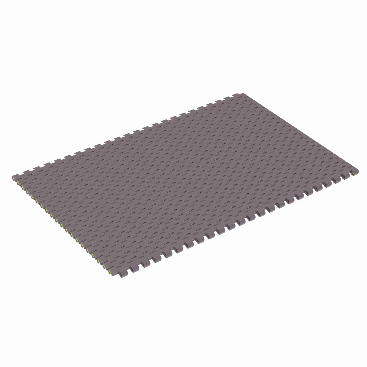 Rexnord 1505 Straight Running Solid Top, Material: Brown High Performance, Width: 36in, Pitch: 15mm - HP1505-36