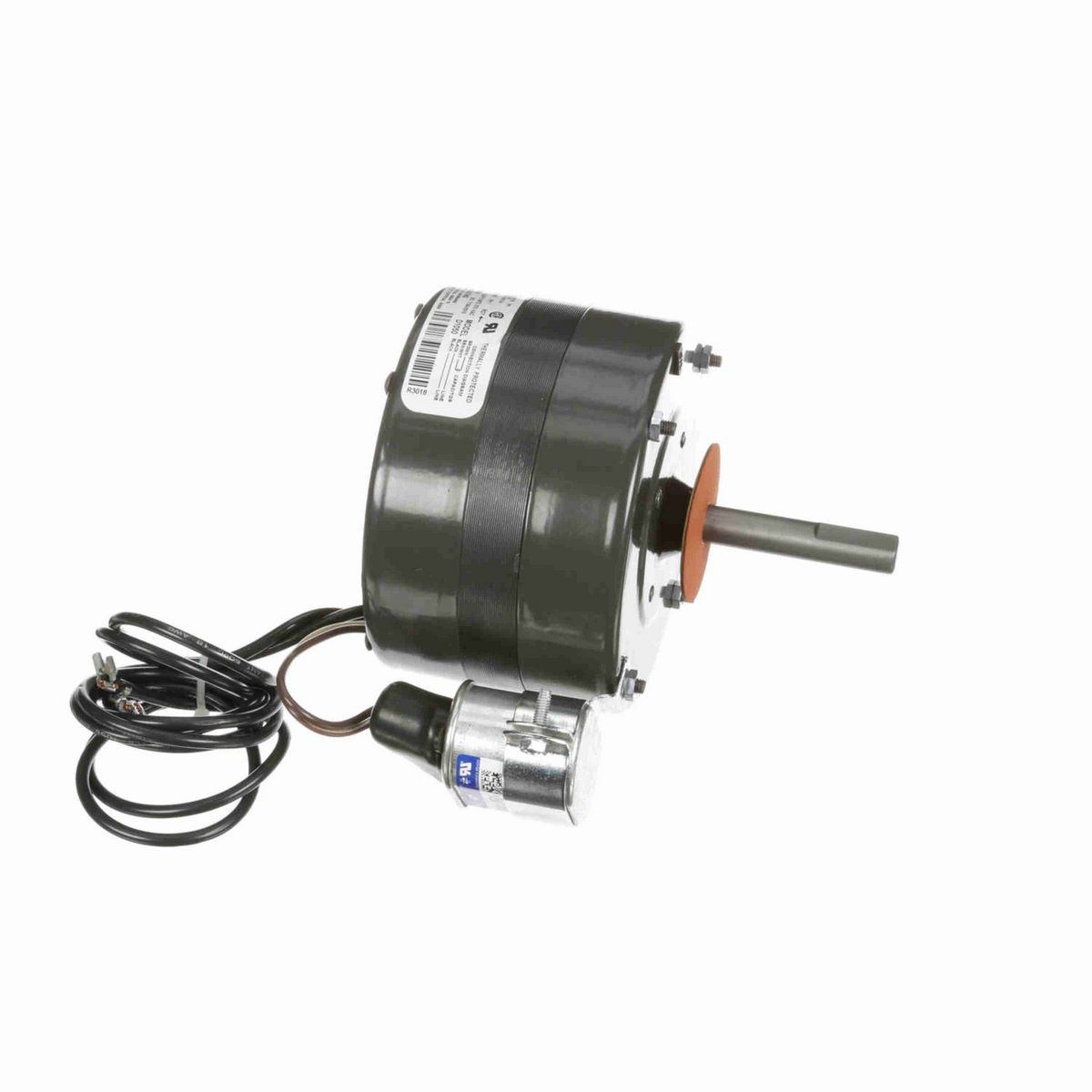 FASCO OEM Replacement Motor, 1/8 HP, 1 Ph, 60/50 Hz, 230 V, 1550 RPM, 1 Speed, 42 Frame, OAO - D1050A
