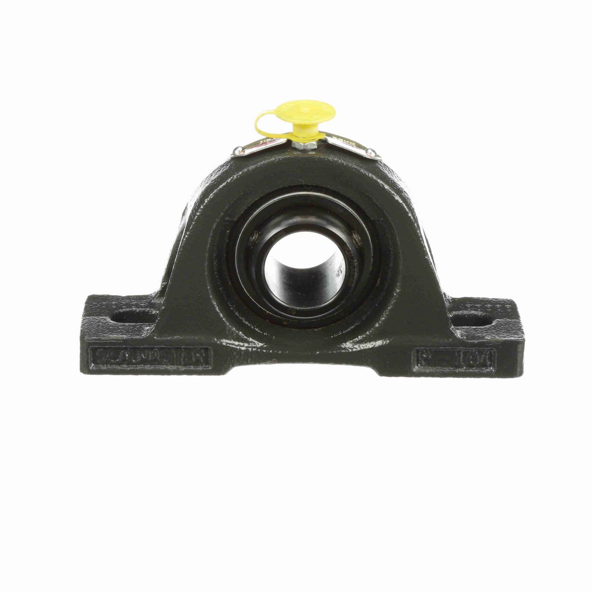Sealmaster Mounted Cast Iron Two Bolt Pillow Block Ball Bearing - 52100 Bearing Steel, Black Oxided - Setscrew Lock - NP-205