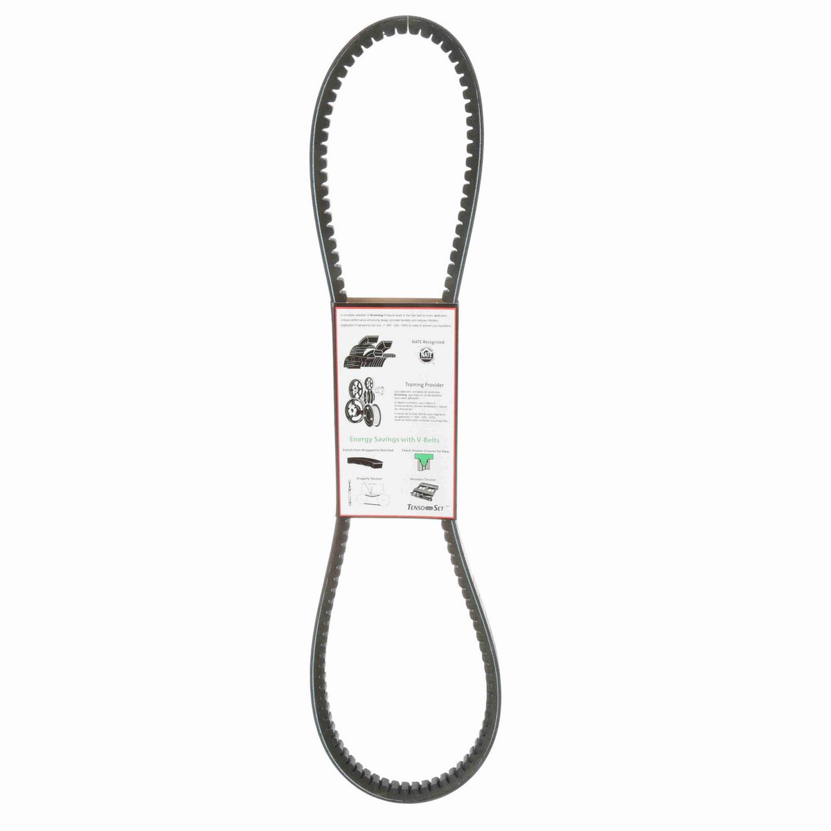 Browning EPDM Notched Belt 98% Efficient - BX47