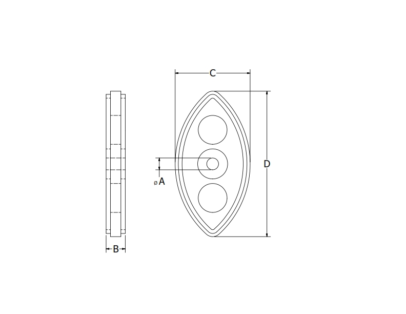 RunRight® Chain Riders Only (no hardware) Timken 68514480055