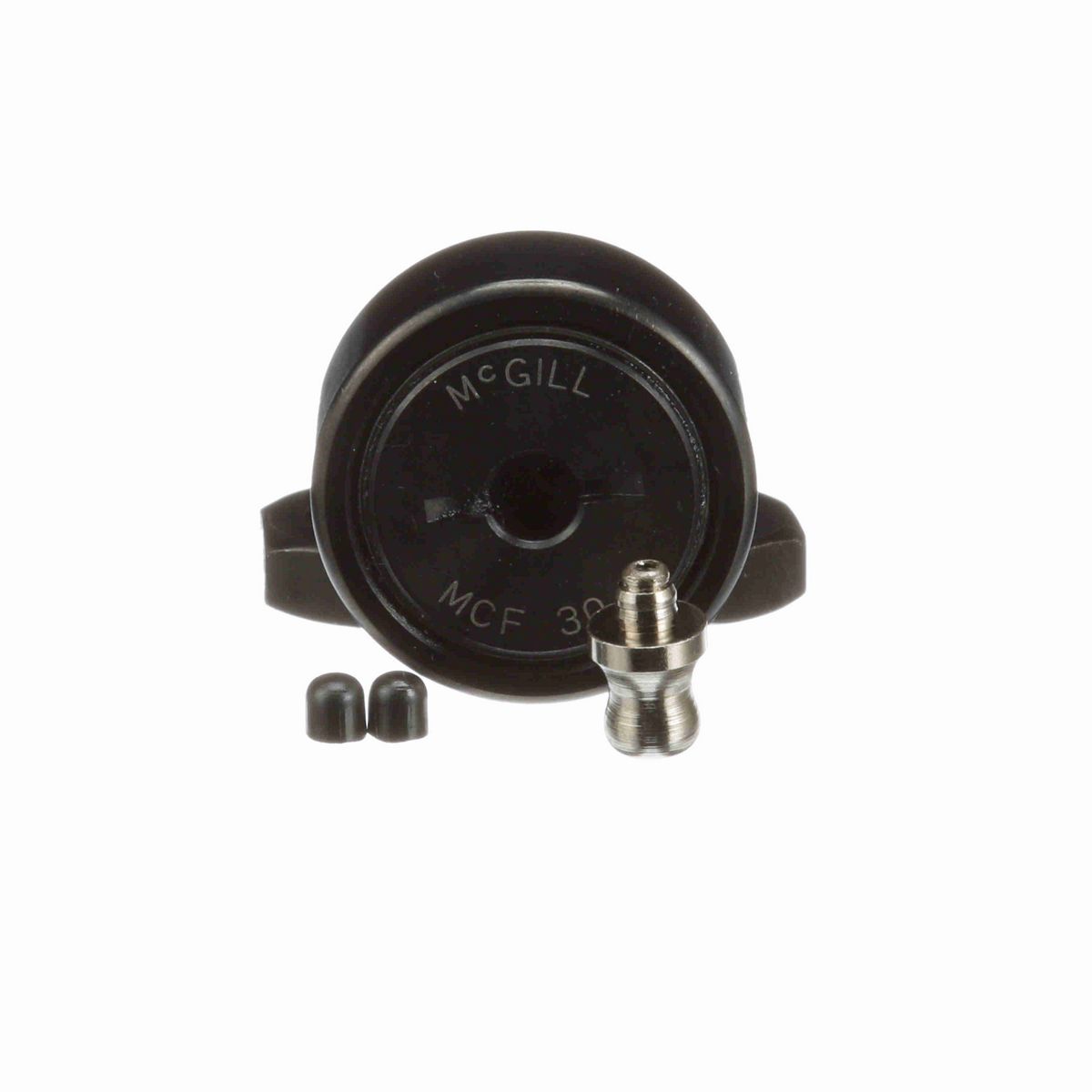 Опорный ролик с цапфой McGill CAMROL MCF 30 S, бочкообразный, с уплотнением, со шлицем под отвёртку, метрический