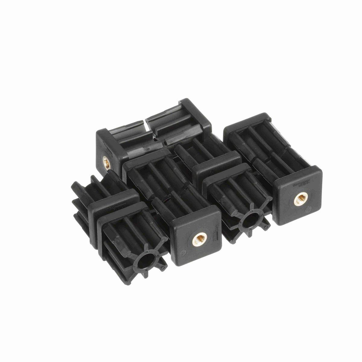 System Plast Tube End (Square); Series: VG-555, Thread: 3/8-16 for a 2 Sq. Tube - VG-555-B38