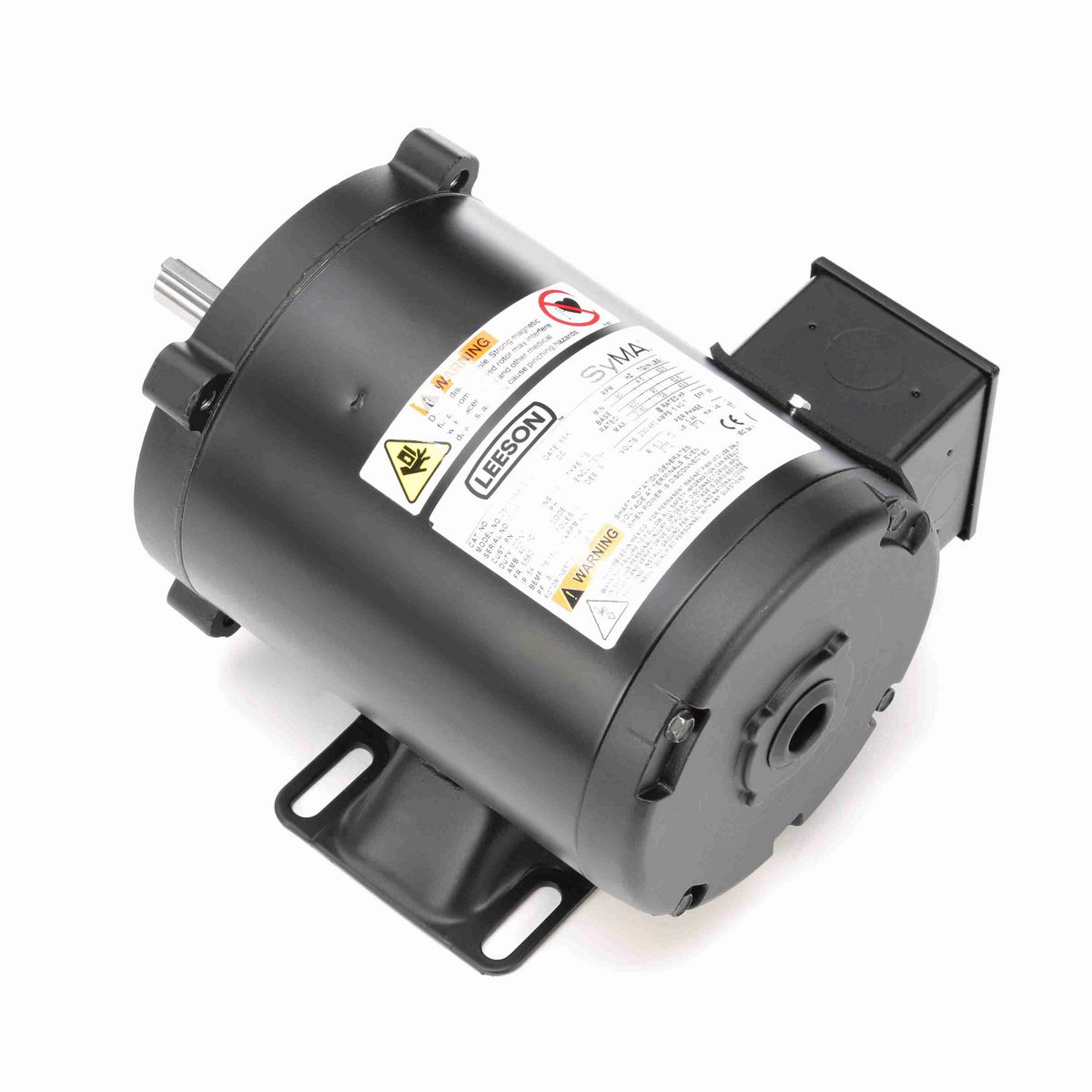 LEESON SyMAX® Fan & Blower Motor, 1.50 HP, 3 Ph, 90 Hz, 230/460 V, 1800 RPM, S56TC Frame, TENV - SY004