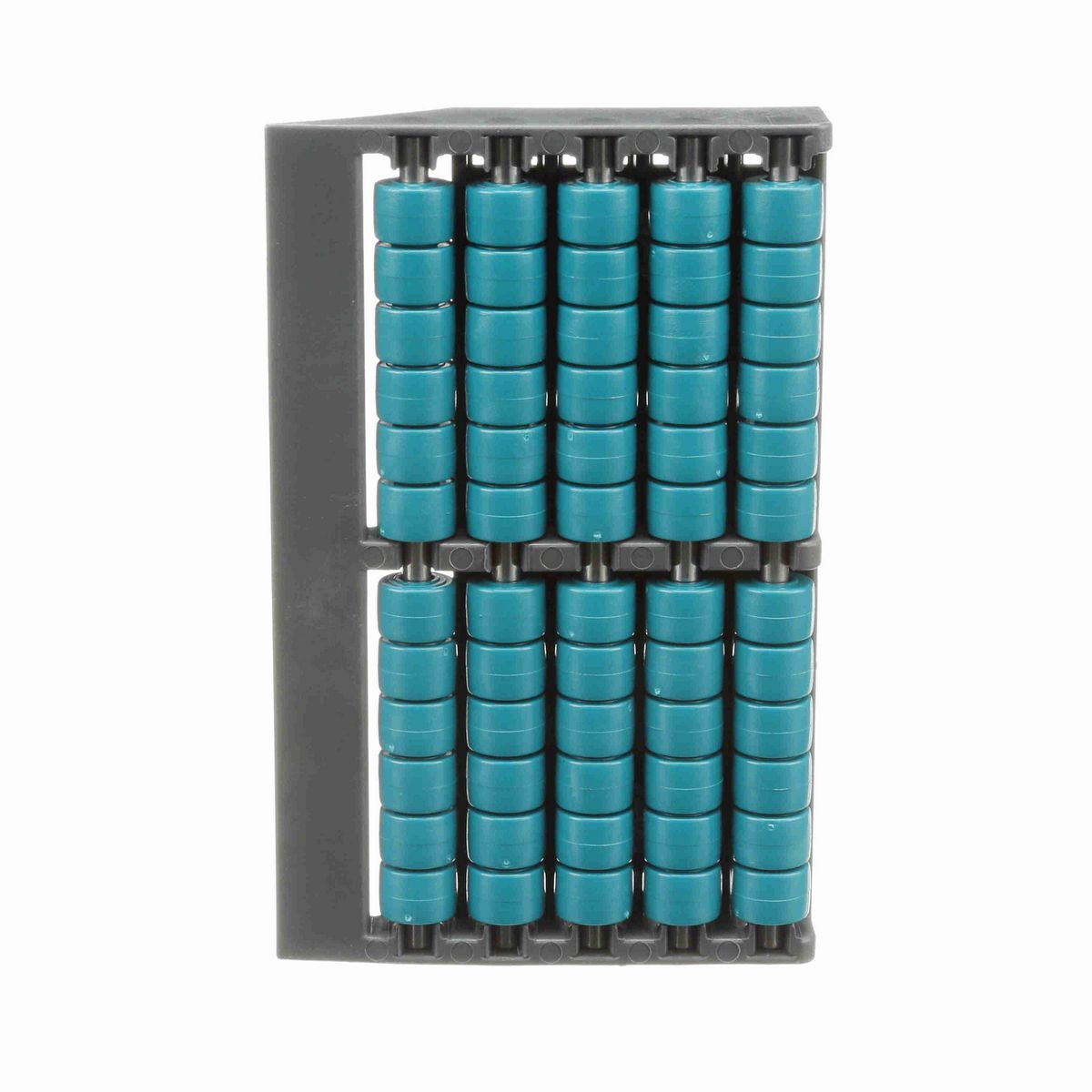 System Plast End Transfer Module; Width: 4.53-in, Length: 2.9-in, Height: 0.79-in, w/ 5 Type Standard rollers - TME-450R5MR-FM