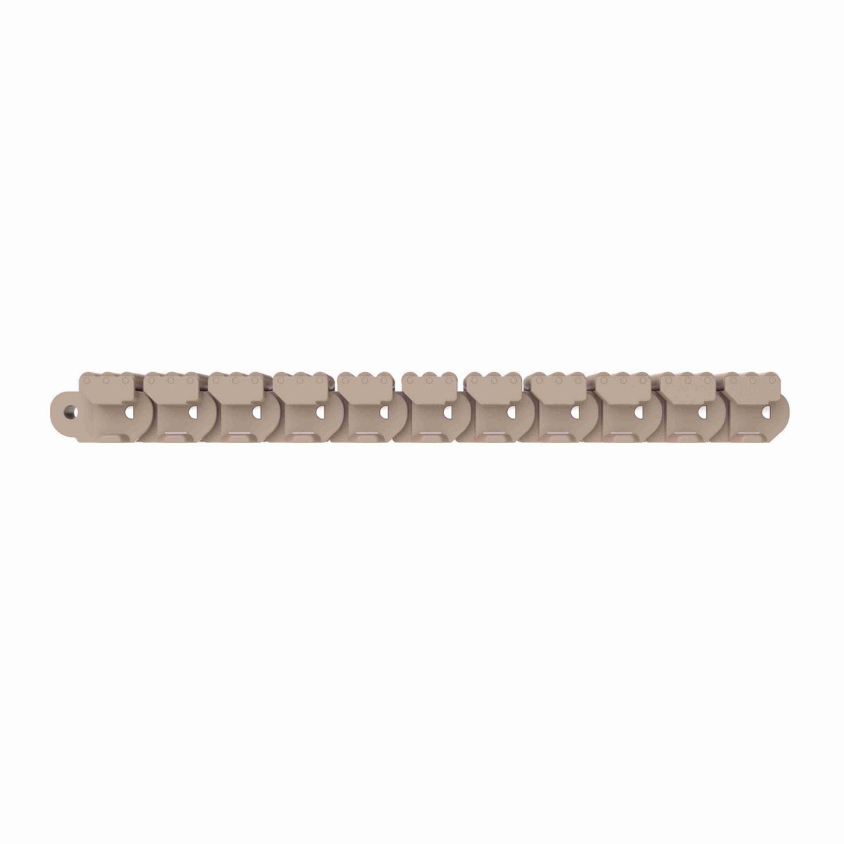 Rexnord 882TAB LBP Side-flexing Low Backline Pressure, Material: Tan Low Friction, Width: 3.75in, Pitch: 1.5in - LBP882TK3.75