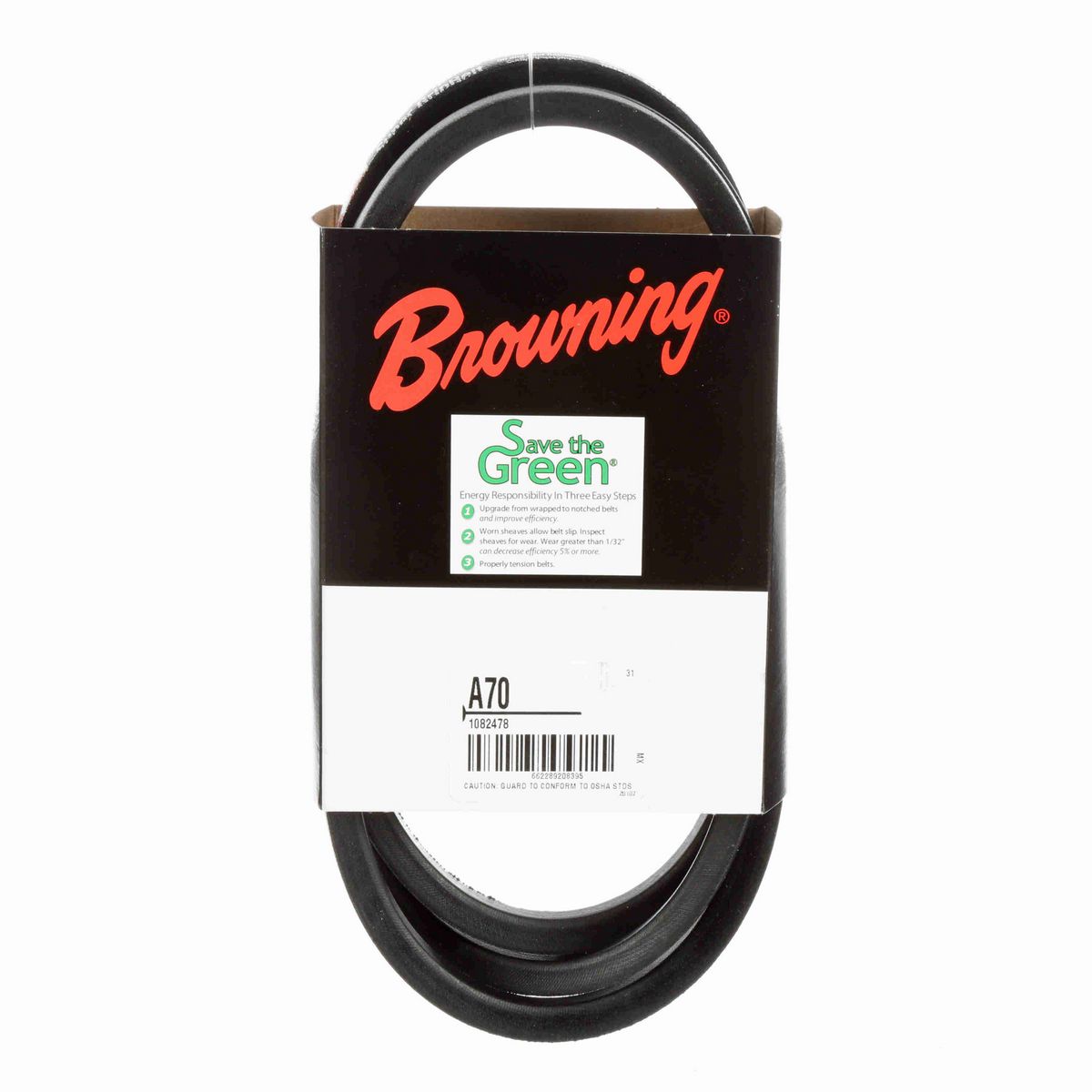 Browning Neoprene Wrapped Belt 95% Efficient - A70