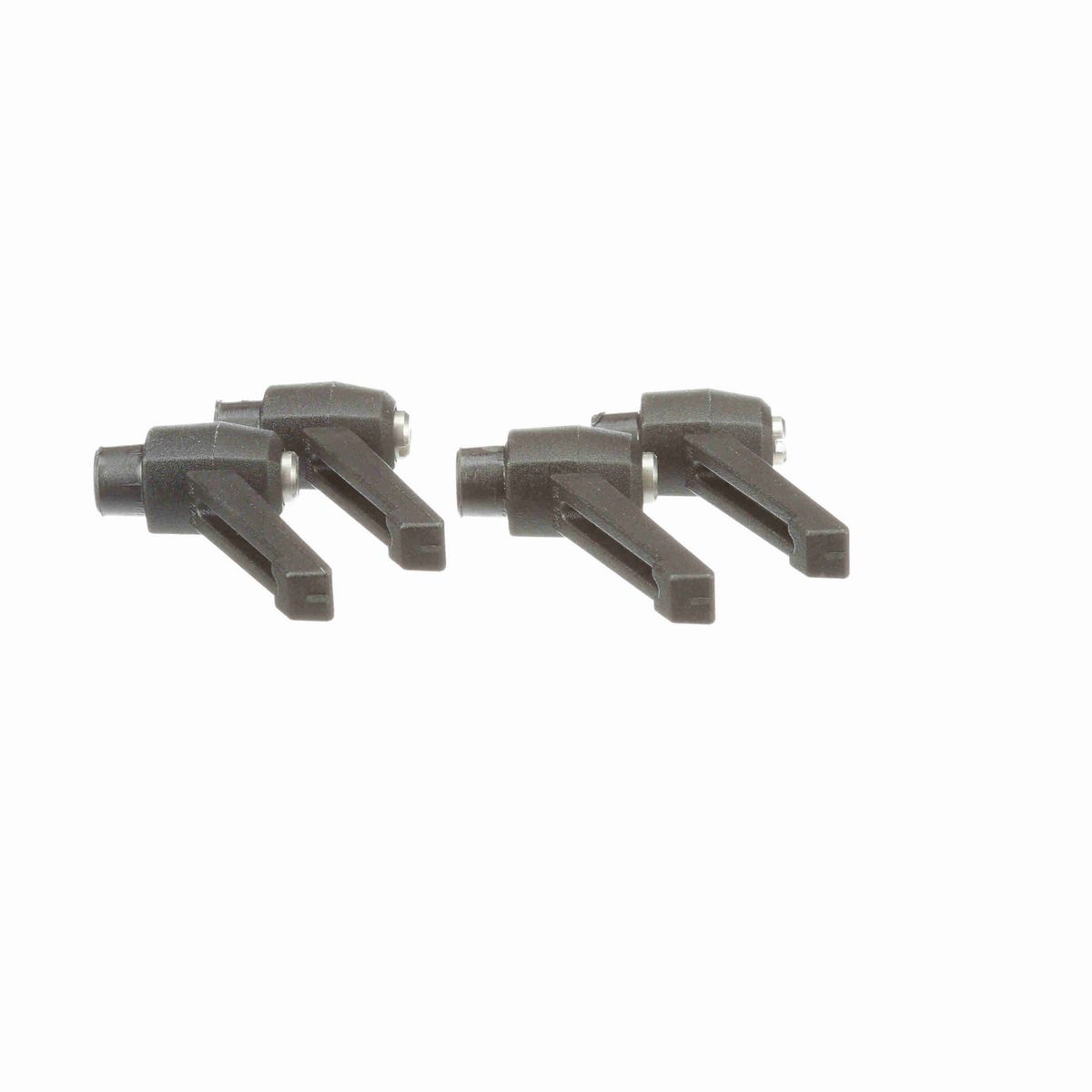 System Plast Ratchet Handle (Female); Thread: 1/4-20, Handle Length: 1.63-in, Color: Black - RH-10-BK-FS1420