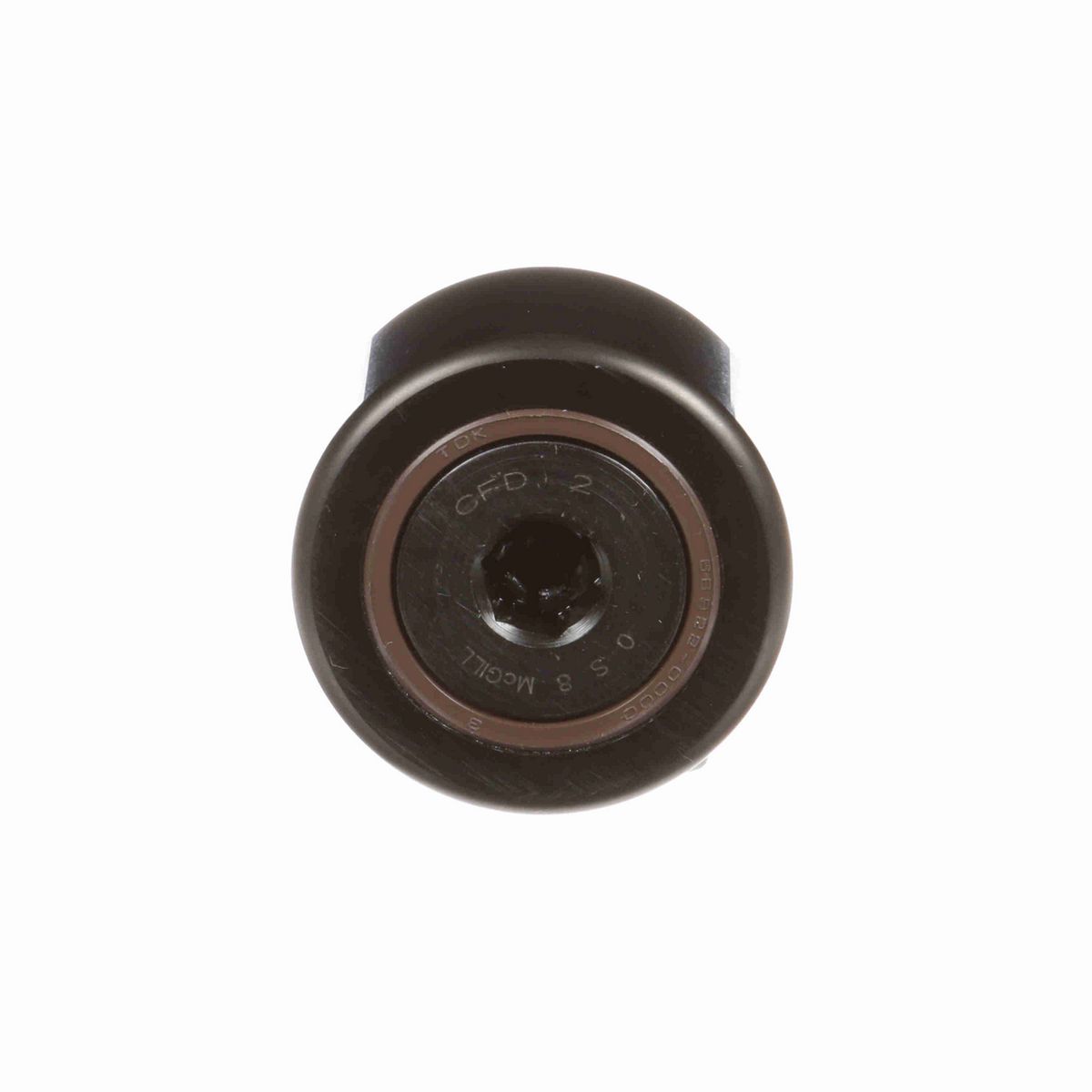 Опорный ролик с цапфой McGill HEAVY-DUTY CAMROL CFD 2, цилиндрический, повышенной грузоподъемности, с уплотнением, с шестигранным отверстием, дюймовый