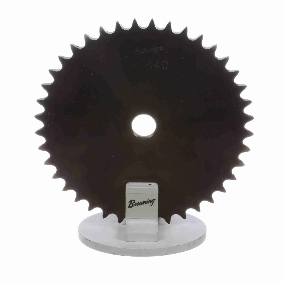 Browning Steel Minimum Plain Bore Roller Chain Sprocket - 41A40