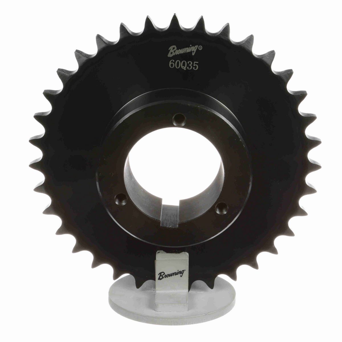 Browning Steel Bushed Bore Roller Chain Sprocket - 60Q35
