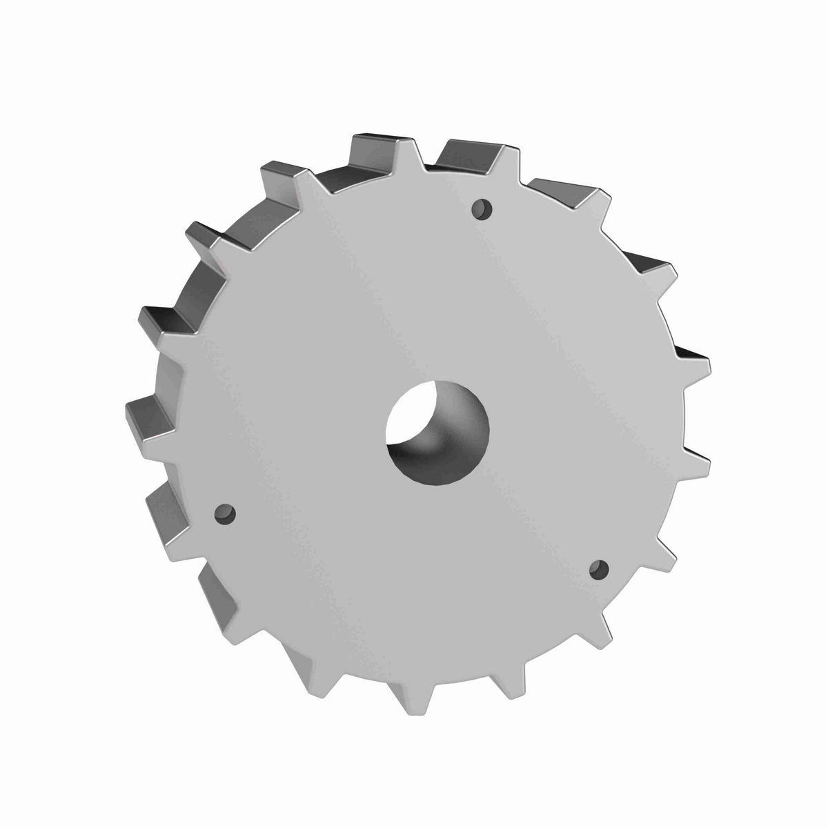 Rexnord 815 Series Solid One Piece Cast Iron Sprocket with 17 Teeth and a 3/4in Round Rough Stock Bore (RSB) - 401-195-17