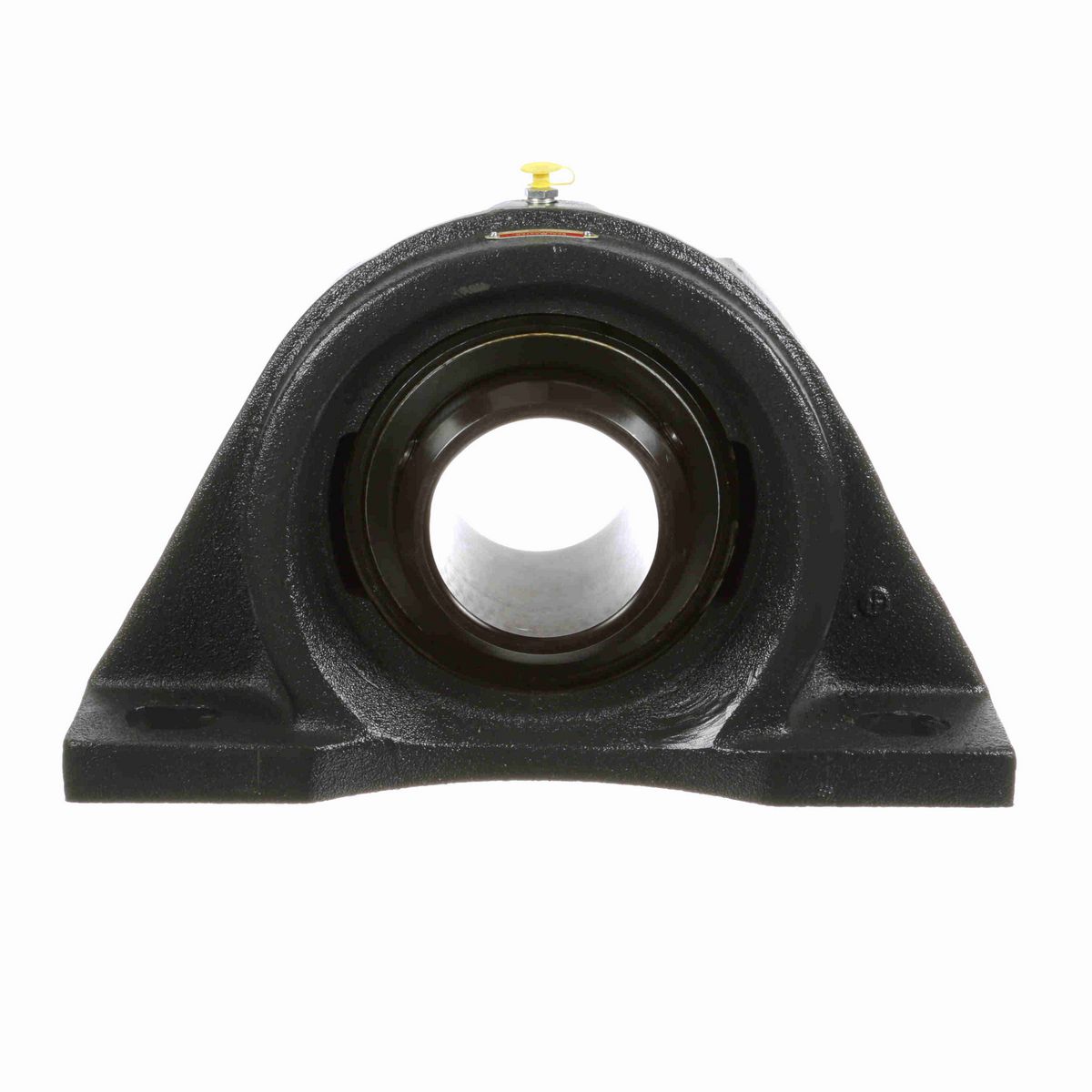 Sealmaster Mounted Cast Iron Four Bolt Pillow Block Ball Bearing - 52100 Bearing Steel, Black Oxided - Double Setscrew Lock - MSFPD-63