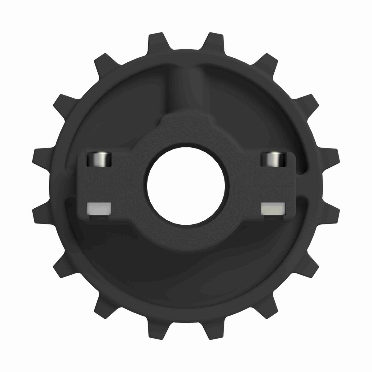 Rexnord 7700 Series Split Molded Nylon Sprocket with 16 Teeth and 1-3/8in Round Idler Bore - 614-62-21