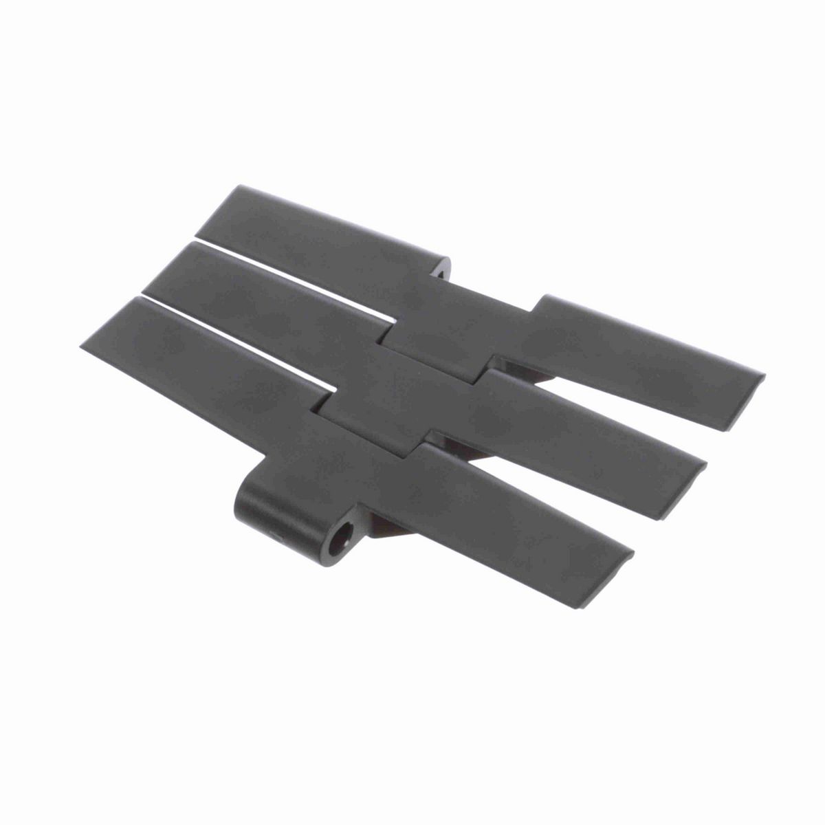 System Plast 882TAB Side-flexing Solid Top, Material: NG evo (Gray Blue), Width: 7.5in, Pitch: 1.5in - NGE882TAB-K750