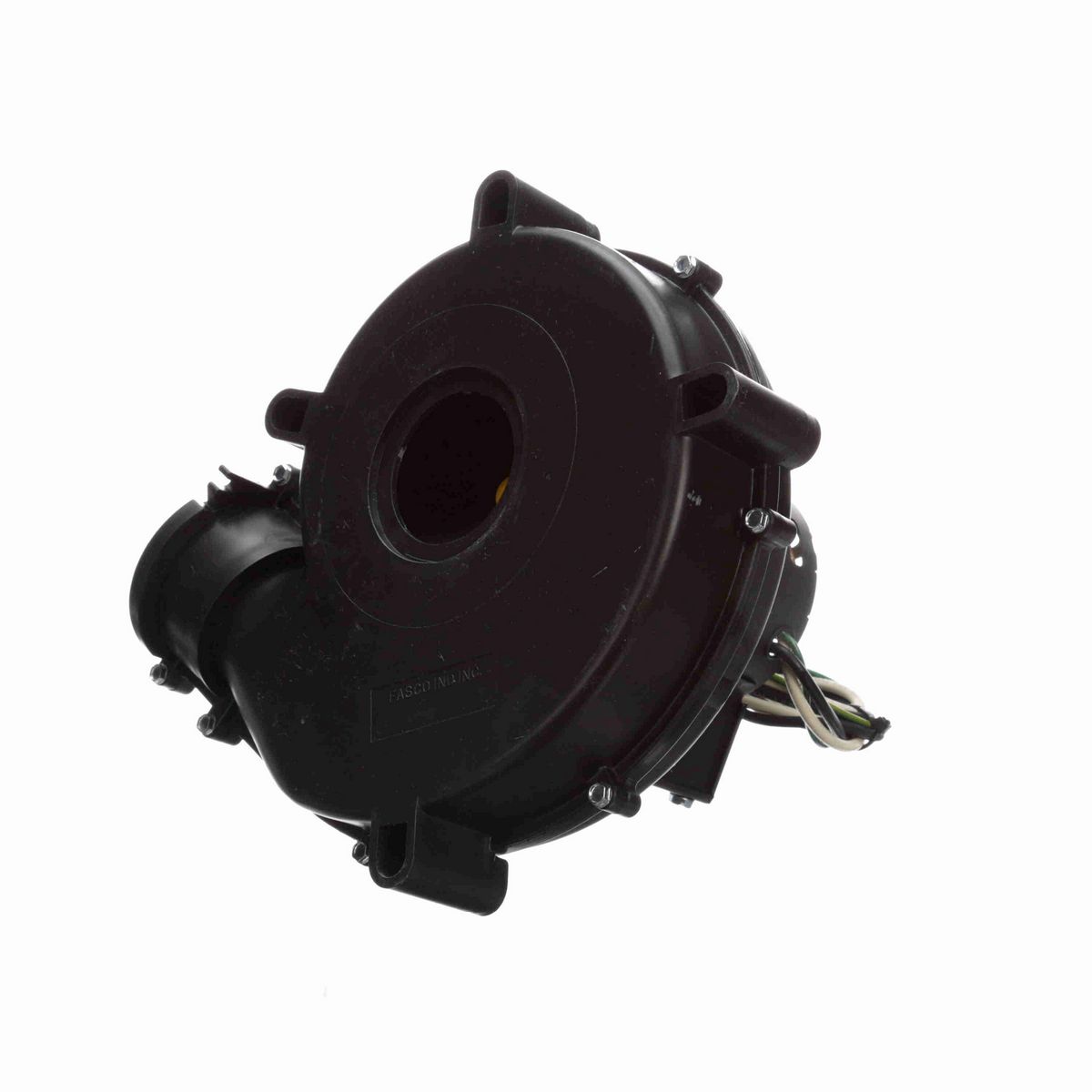 FASCO Round Outlet Permanent Split Capacitor OEM Replacement Draft Inducer Blower, 115 Volts, Flange: Yes - A158