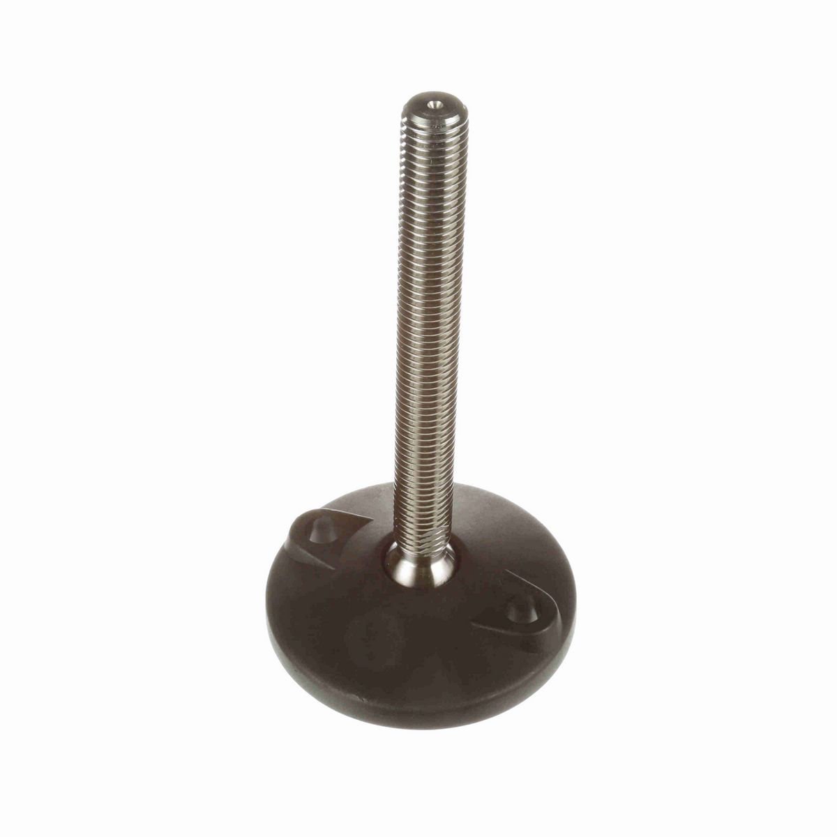 System Plast Fixed Plastic Leveler; Series: VG-511, Base Diameter: 4, Spindle Length: 6.09-in, Thread: 3/4-10 - VG-511-02-S34-L7T