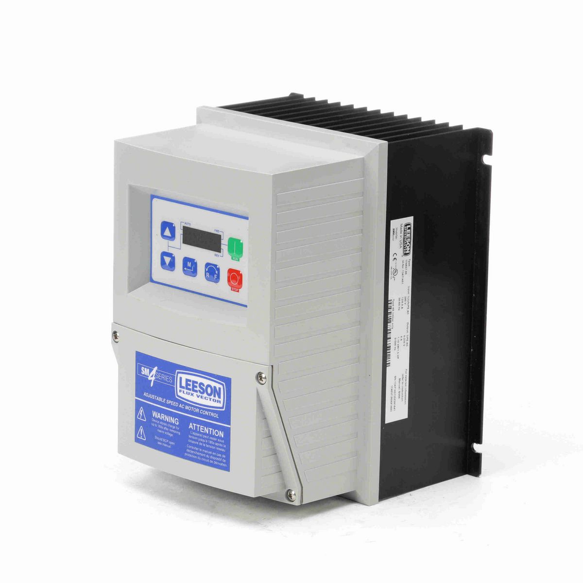 LEESON SM4 Vector NEMA 4 AC Drives, 1.5 HP, 208-240 V, 4.2 Amps - 174657.00