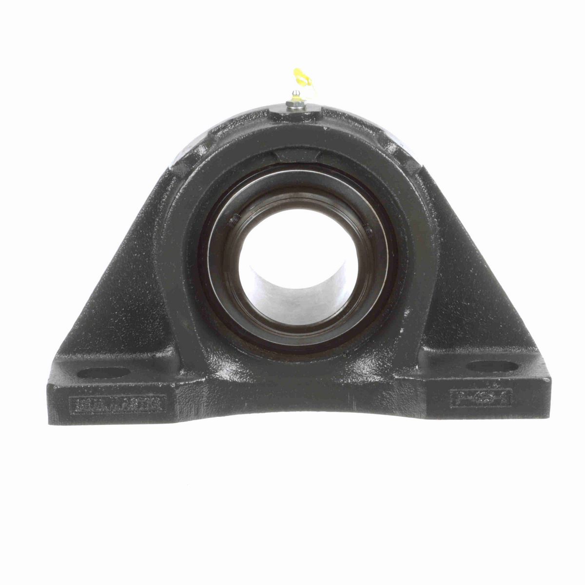 Sealmaster Mounted Cast Iron Four Bolt Pillow Block Ball Bearing - 52100 Bearing Steel, Black Oxided - Double Setscrew Lock - MSFPD-55