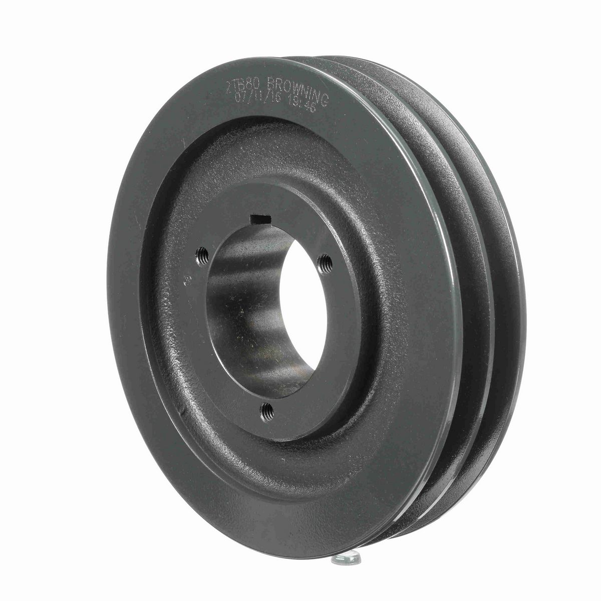 Browning 2 Groove Cast Iron Bushed Bore Multiple Sheave - 2TB80